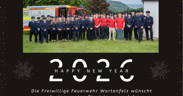 Wir wünschen einen guten Rutsch ins Jahr 2026